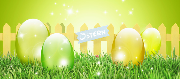 beautiful, easter, background, with, colorful, easter - 28278299
