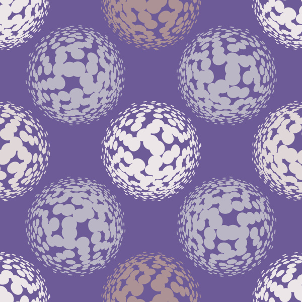 ultra, violet, halftone, circles, seamless, pattern - 28278785