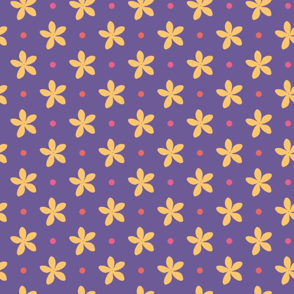 ultra, violet, seamless, pattern, with, flowers - 28278805