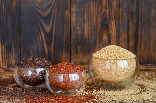 different kinds of quinoa