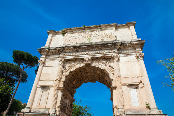 arch of titus in rome