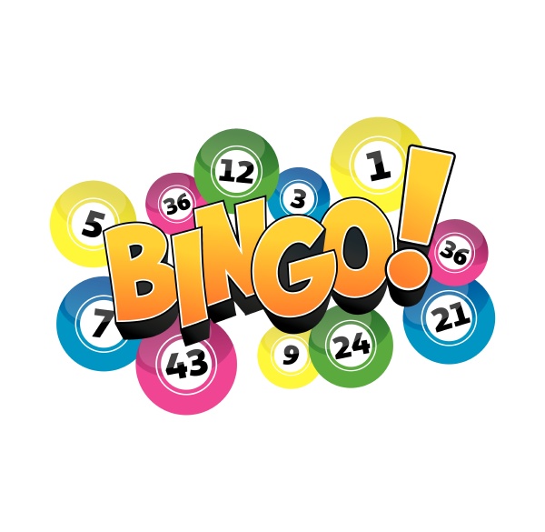 creative abstract bingo jackpot symbol