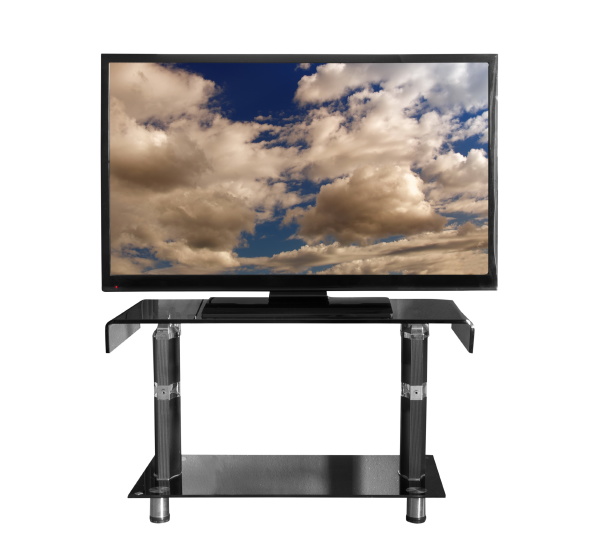 tv on the stand with picture