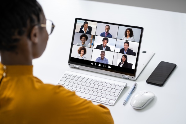 online video conference work call
