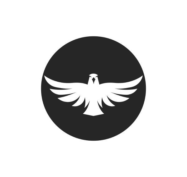 falcon eagle logo icon vector illustration