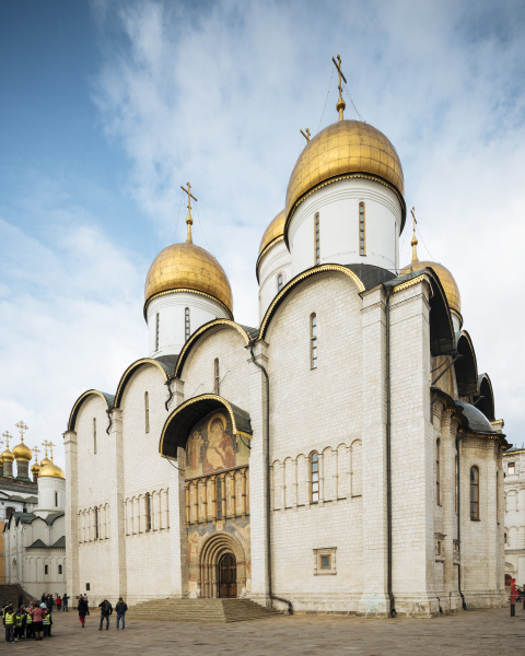 exterior of dormition cathedral the
