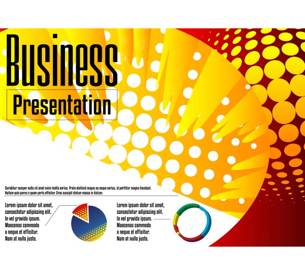 comic book business presentation template