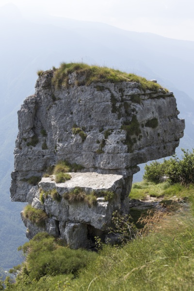view of altar knotto during trekking