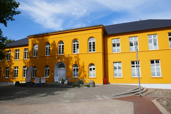 town hall of the island town