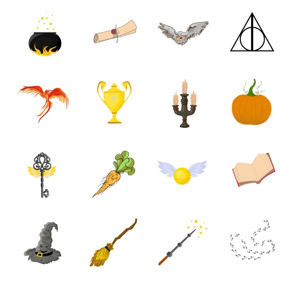 a set of magic items