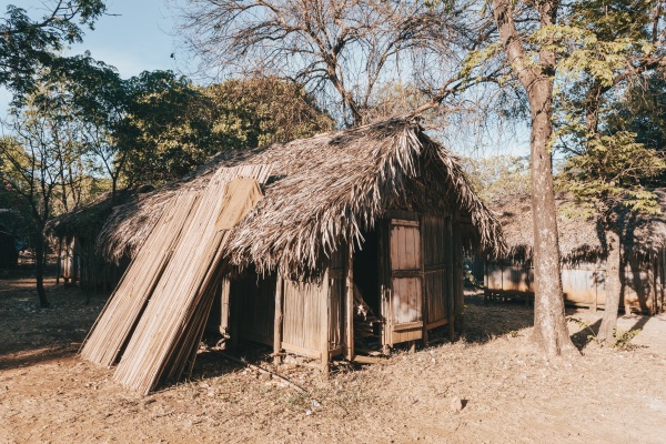 africa malagasy huts north madagascar