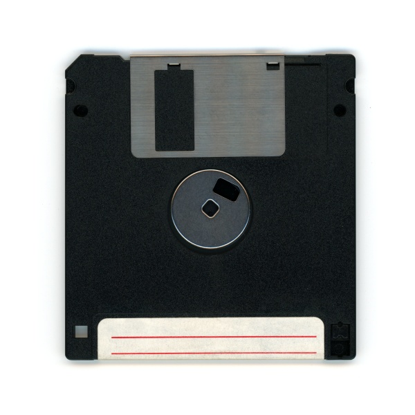 floppy disc for pc back
