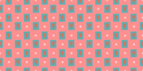modern paper art seamless pattern with