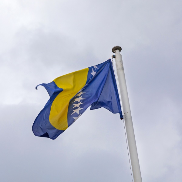 flag bosnia and herzegovina