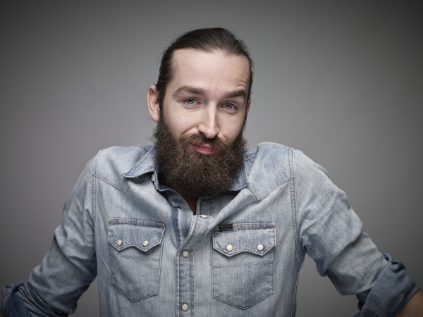portrait of man with full beard