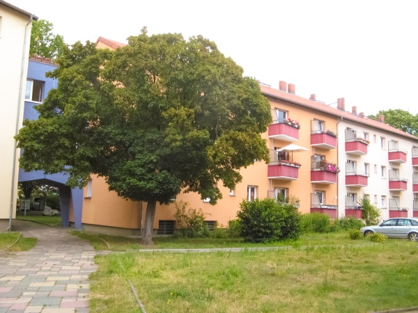 modern apartment building in berlin