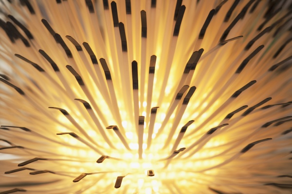 close up of a lighting equipment