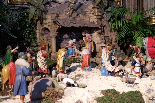 nativity scene creche or