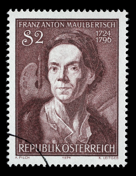 stamp printed by austria shows