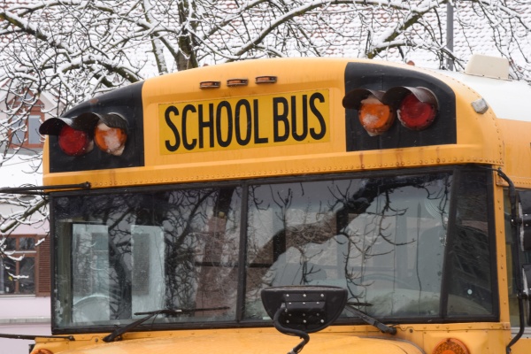 school bus for driving schoolchildren safely