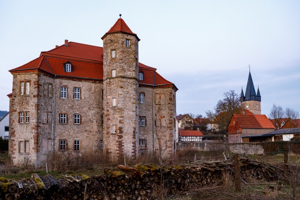 the castle of netra in hesse