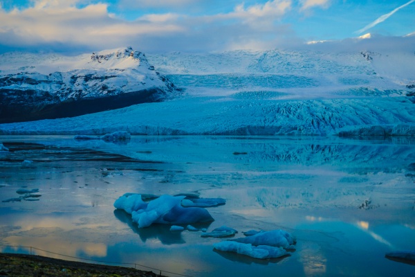 iceland fjallsarlon glacier lake