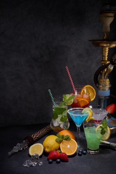 hookah shisha and cocktails