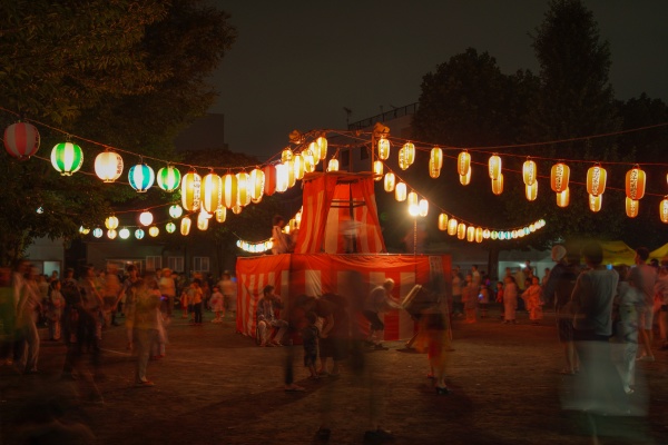 bon odori image of summer festival