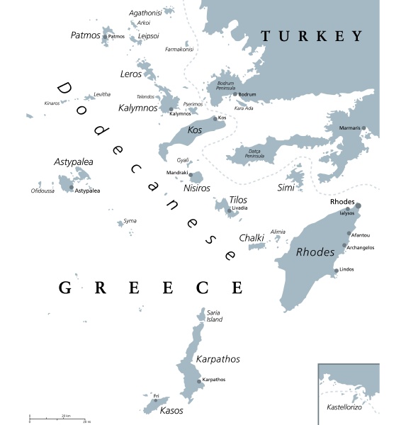 dodecanese islands greek island group