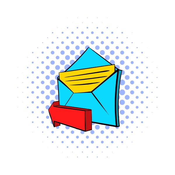 outgoing e mail icon pop