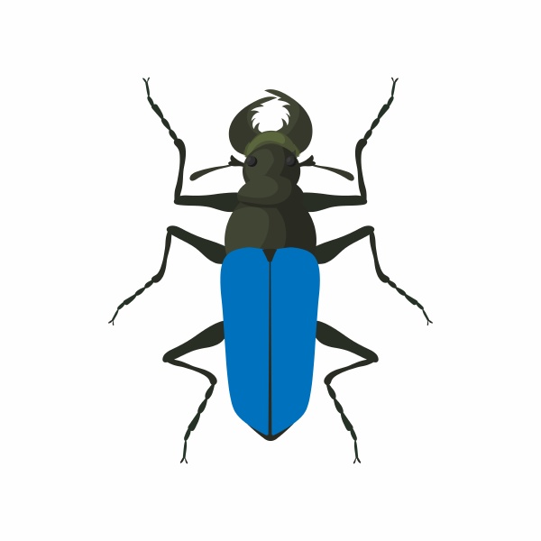 bug icon cartoon style