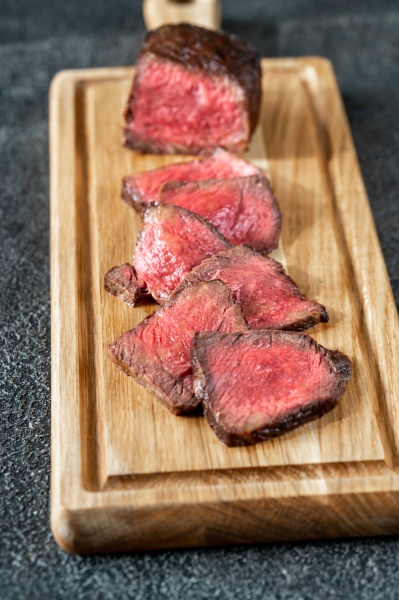 slices of beef steak