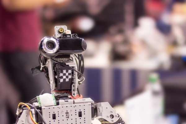 self build autonomous robot with webcam