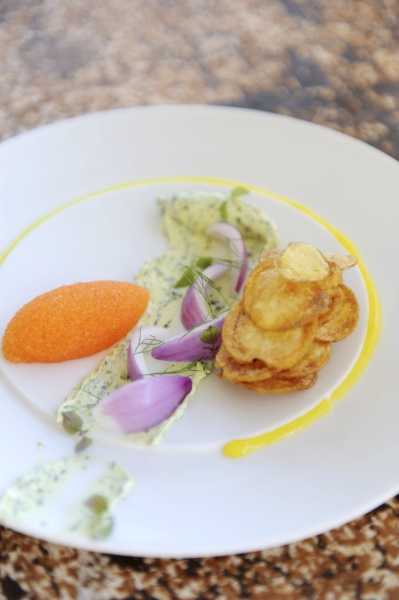 carrot, mousse, with, herb, butter, - 29883641