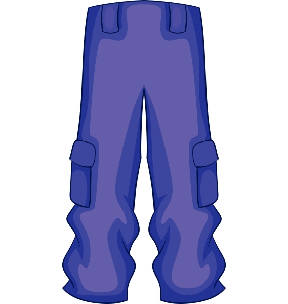 pants snowboard clothes icon cartoon