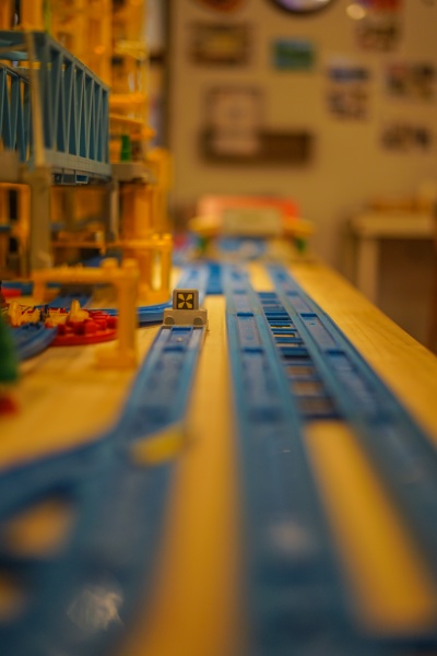 image of line of toys