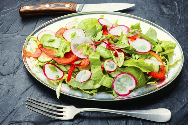 summer vegan salad