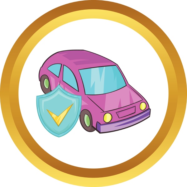 car insurance vector icon
