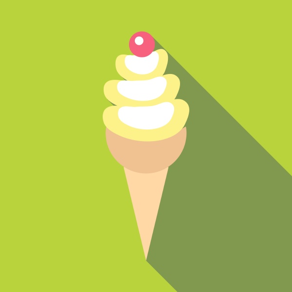 ice cream in cone icon