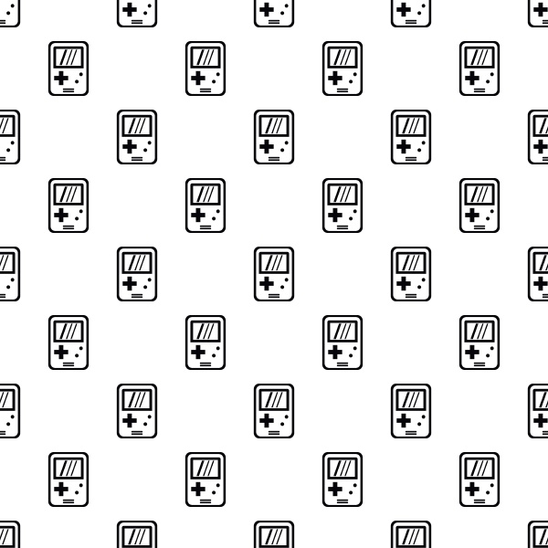 tetris device pattern simple style