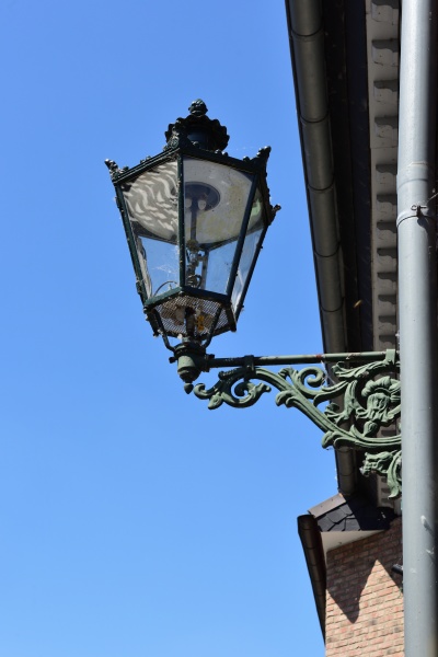 a lantern in duesseldorf north