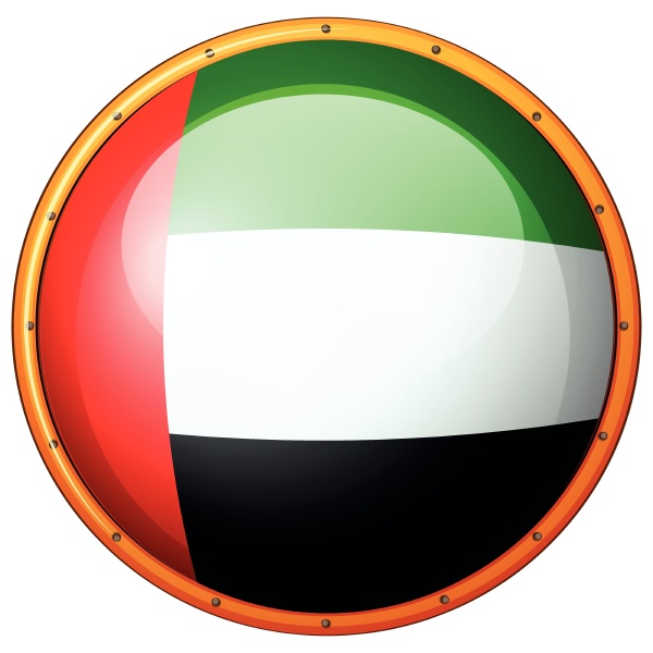 badge design for flag of arab