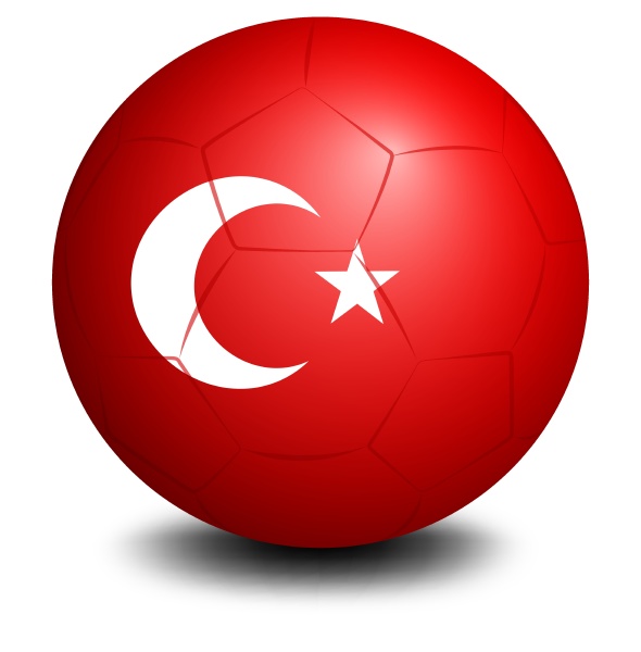 a soccer ball from turkey