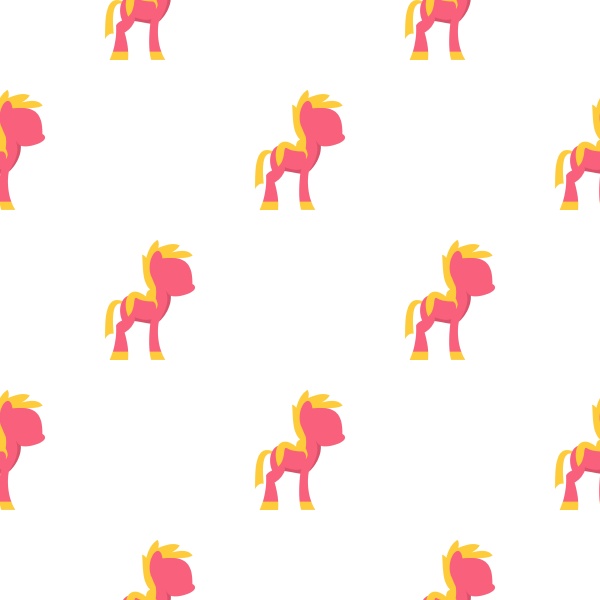 little pony pattern seamless