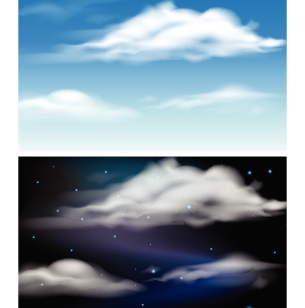 two sky background at day and