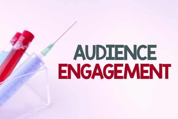 writing displaying text audience engagement