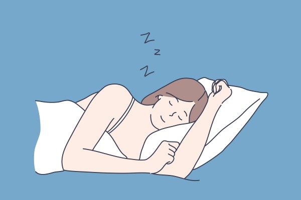 sleep rest dream concept