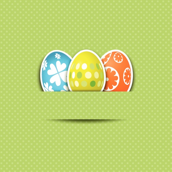 cute easter egg background