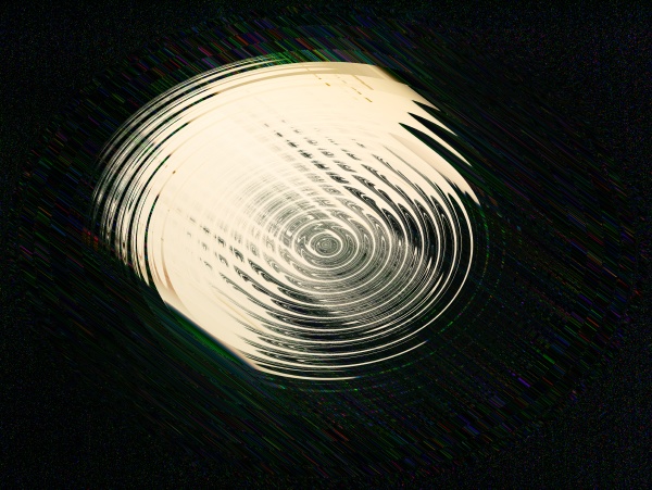 abstract illustration of white spirals in