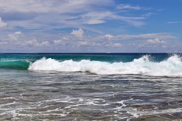 stunning indian ocean waves at the
